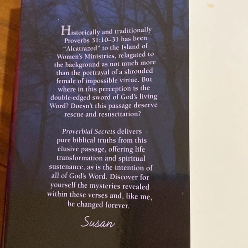 Proverbial Secrets Susan Humbert Proverbs 31 Christian Women Bible Study HTF